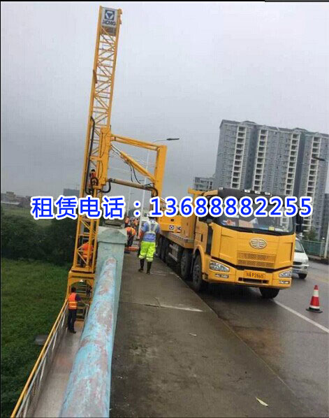 众诚设备租赁长期供应四川宜宾桥梁检测车出租