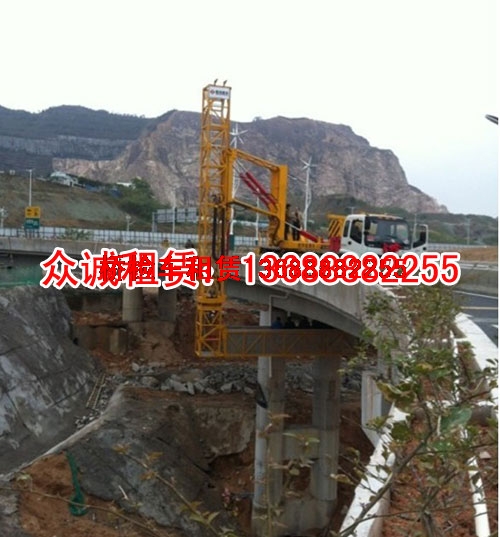 众诚设备租赁长期供应广西桂林桥梁检测车出租